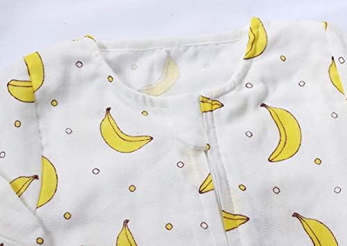 Samimi Muslin Orijinal %100 % Pamuk Uyku Çuval Çanta Bebek Giyilebilir Battaniye Kısa Kollu