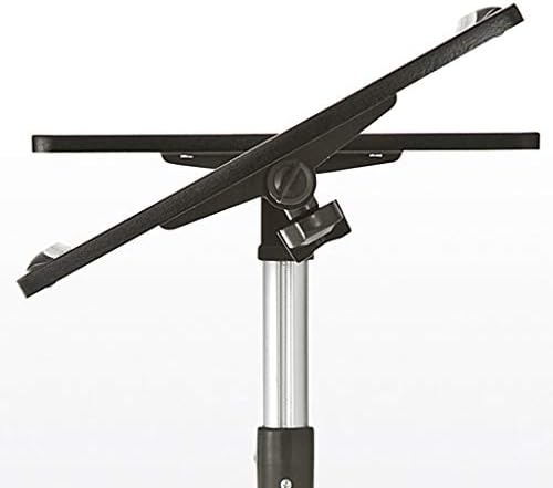 CYLQ Taşınabilir Dizüstü Standı Masası Sepeti,Ayarlanabilir Başucu çalışma Masası ile Fare Kurulu, 360° Döner ve 180° Tilt,