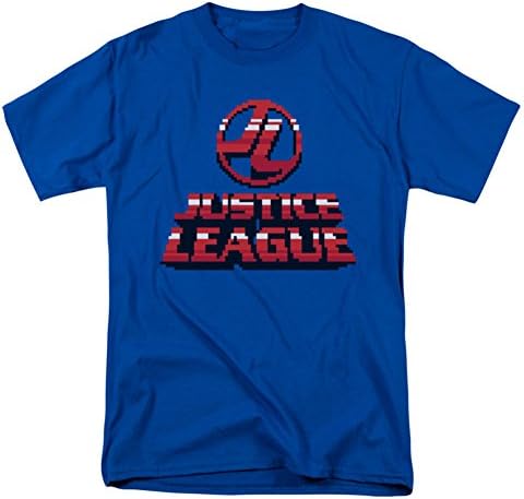 Adalet Ligi - 8 Bit Adalet Ligi T-Shirt Boyutu XXXL