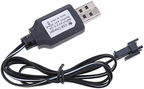 4.8 V Ni/Cd piller şarj adaptörü kablosu USB SM Fiş RC Drone oyuncaklar için