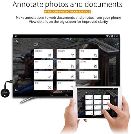 Miracast Dongle için TV 4 K MiraScreen G7 Artı 5G Kablosuz WiFi ekran Dongle ile Uyumlu iPhone iPad Android için TV Projektör
