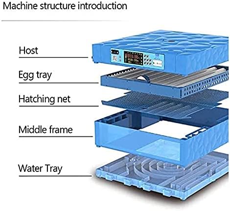WENZHE yumurta kuluçka makinesi ile Otomatik Yumurta Dönüm Kümes Çıkım Sıcaklık ve Nem Kontrolü Çok Fonksiyonlu Taşınabilir