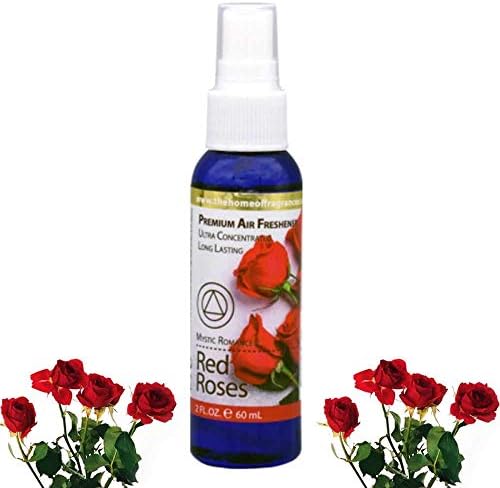 1 Adet Uzun Ömürlü Koku Kırmızı Gül Çiçek Kokusu Hava Spreyi Sprey Aroma 2oz