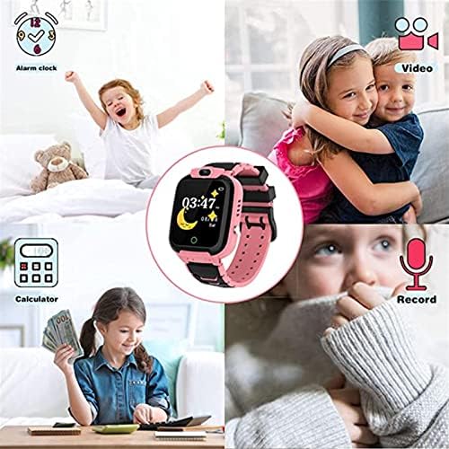 hhscute akıllı saat, Çocuklar için 1.54 inç HD Ekran akıllı saat 10-12 Çocuklar akıllı saatler Çocuklar için akıllı saatler