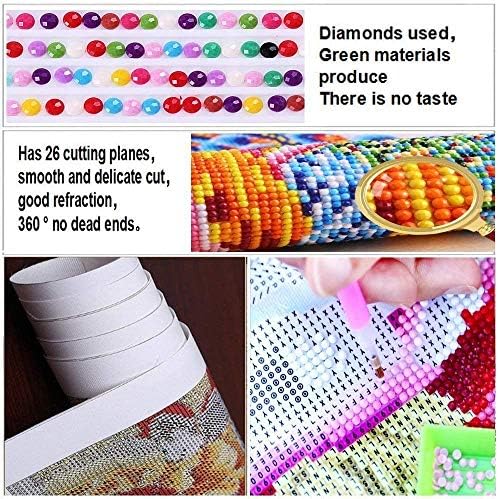 SUNKOO DIY 5D Elmas Boyama Kitleri ile Baykuş Boya Diamonds Kiti Tam Matkap Baykuş Diamonds Sanat Kiti Çocuklar Yetişkinler