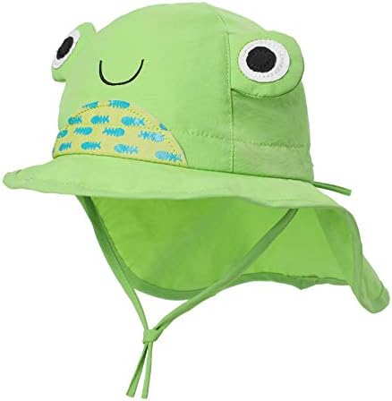 Foruhoo Bebek Erkek Güneş Kova Şapka Hayvan-Kuru Güneş Koruma Plaj Şapka