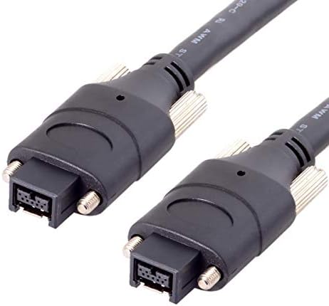 Cablecc ilink Firewire 800 IEEE1394 9pin Fiş 9Pin Kablo Vida Tipi Dağı için Kamera 1.0 m