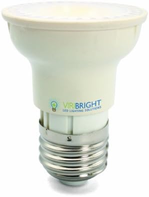 Benchmark by Viribright 4.5 W PAR16 Geniş Taşkın, Orta Vidalı Taban, 110-120VAC Kısılabilir LED Ampul, Soğuk Beyaz 4000K 270