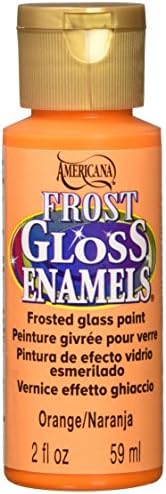 DecoArt Americana Frost Gloss Emaye Boya, 2 Ons, Turuncu