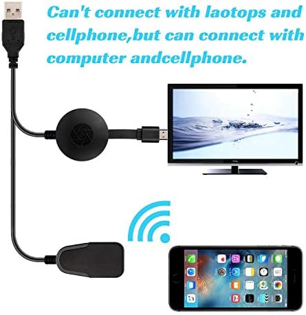 QQO Dongle Alıcı, 1080 P HDMI Kablosuz Ekran 2.4 G Kablosuz WiFi Ekran Dongle Almak için Uygun ıOS iPhone İpad / Mac / Android