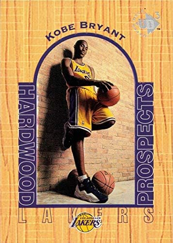 1996-97 Üst Güverte UD3 Parke Umutları Basketbol 19 Kobe Bryant Çaylak Kartı