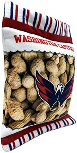 NHL Washington Capitals Buruşuk GÜZEL Peluş Köpek ve KEDİ Squeak Oyuncak-Şirin Stadyum Fıstık Snack Peluş Oyuncak iç Squeaker