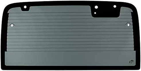 OLİNDA Arka / Arka ısıtmalı 50 % Renkli Gri Renkli Cam Pencere Jeep 1997-2002 Wrangler ile Uyumlu