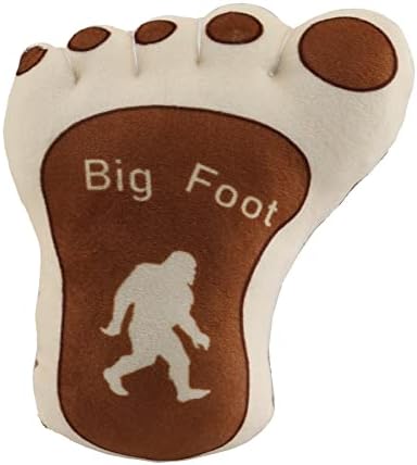Lil Bigfoot Paw Yastık 6 Cep Pal Dolması Hayvan Peluş Sasquatch yeti