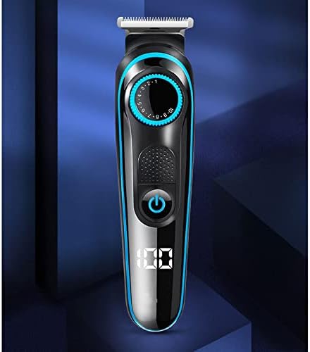 XBYUNDİNG Saç Kesme, 6 İn1 Saç Kesme Erkekler için 10 Uzunluk Ayarları Akülü USB Şarj Edilebilir LCD Ekran, ev Kullanımı için