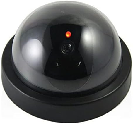 Led ışık Akülü Kam ile Sahte Güvenlik Gözetleme Kamerası