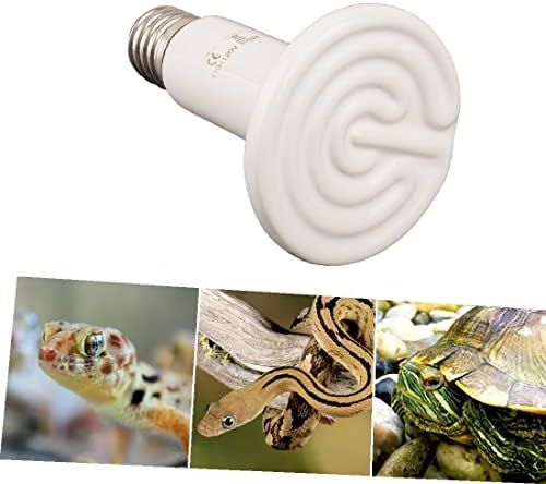 X-DREE AC 110 V 100 W kızılötesi lamba seramik sürüngen ısıtıcı ampul doğal aletleri büyümek ışık beyaz(AC 110 ν 100 W Lámpara