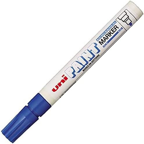 uni-ball uni boya kalemi Mermi Ucu Orta Nokta Px20 Çizgi Genişliği 2.2-2.8 mm Mavi Ref 9001923 [Paket 12]