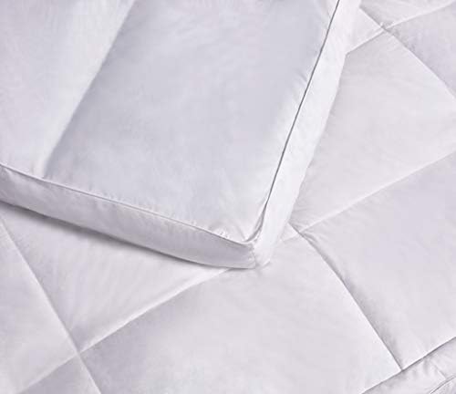 Blue Ridge Ev Modası Lüks 5 Aşağı Pillowtop Featherbed, Kral, Beyaz