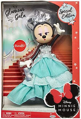 Disney Minnie Mouse Bebek Glamour Gala Özel Baskı Seti, 10 inç