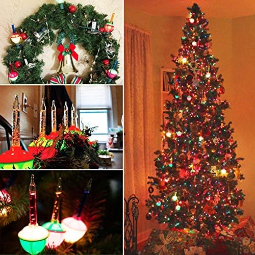 Noel kabarcık dize ışıkları-Tatil Noel kutlamaları için 9 geleneksel çok renkli kabarcık ışıkları UL listelenen aydınlatma,