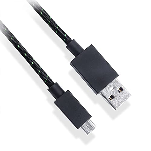 2.7 M 9FT Uzun Elite Denetleyici Örgülü Orijinal Microsoft Xbox One Denetleyicisi ıçin Mikro USB Şarj Kablosu Değiştirme Şarj