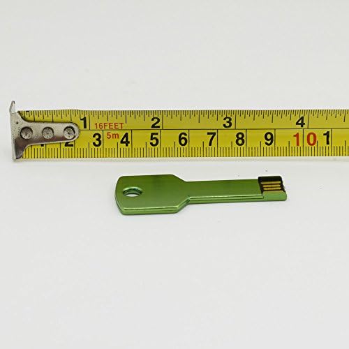 USB Flash Bellek Çubuğu 128MB (GB DEĞİL) USB Flash Sürücü Kalem Sürücü Başparmak Sürücü Taşınabilir Anahtar Şekli Yeşil Renk