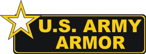 MIKNATIS Amerika Birleşik Devletleri Ordusu Zırh Tampon Manyetik Etiket çıkartma 6 6-Pack