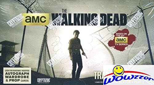 Cryptozoic The Walking Dead Sezon 4 Bölüm 2 BÜYÜK Fabrika Mühürlü HOBİ Kutusu - İMZA ve GARDIROP Kartı ve 120 Kart ile!