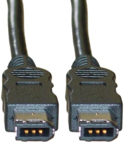 Firewire 400 6 Pin Kablo, IEEE-1394a, 6 Ayak-Yüksek Hızlı Clear Erkek İki Dilli mac DV iLink Adaptörü