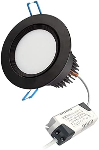 Modern Gömme Aydınlatma 5 W-30 W çalışma ışığı LED Gömme Güçlendirme Downlight IP44 Alüminyum Yuvarlak Panel Spot Yuvarlak