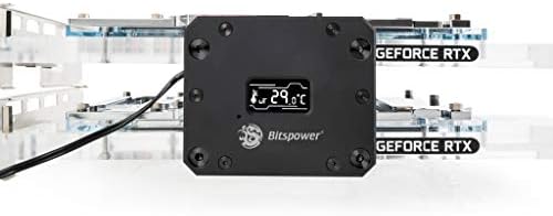Oled'li Bitspower Blok Köprüsü (Yuva 1 ve 3) (BP-VGAB13-OLED)