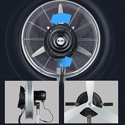Misting Salınan Fan, Endüstriyel Nemlendirme ve Soğutma Sprey Fan ile Su Soğutma ve Sallayarak Kafa Elektrikli Fan,Ev için