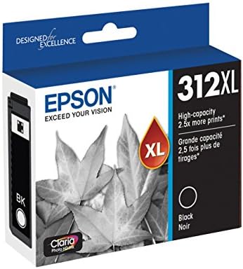 Epson T312923 Claria Fotoğraf HD Renk Combo Paketi Standart Kapasiteli Kartuş Mürekkep & T312XL120 Claria Fotoğraf HD Siyah