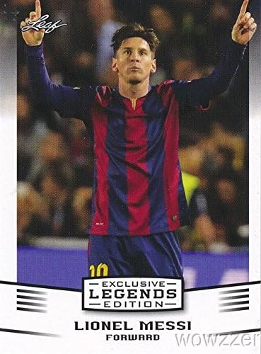 NANE Durumunda Lionel Messi Yaprak ÖZEL EFSANE Kartı! Korumak için Ultra Pro Üst Yükleyicide Gönderilir! FC Barcelona
