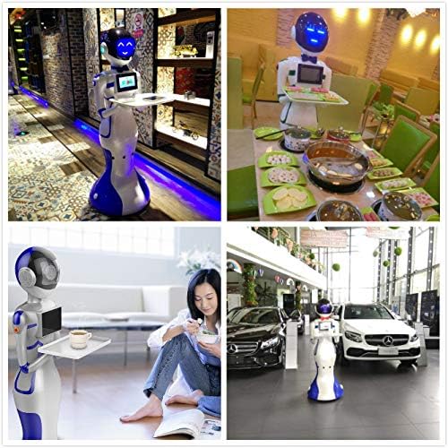 Akıllı İnsansı Tasarım Ticari teslimat Robotu Restoran Yemek Servisi Garson