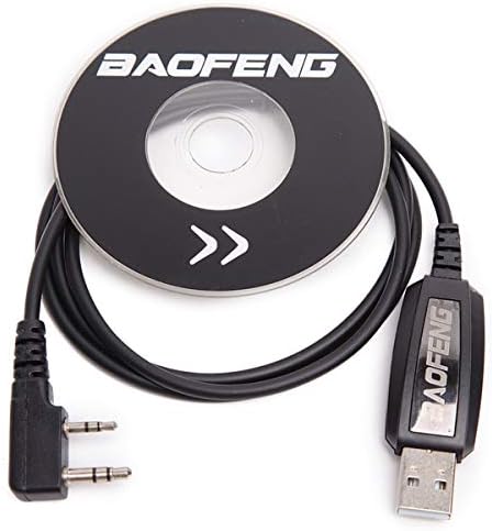 Baofeng UV-82 Artı Tri-Güç İki Yönlü Radyo Walkie Talkie & 18.89 Taktik Anten ve USB Programlama Kablosu