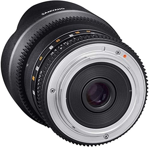 Samyang 10mm T3.1 VDSLR II Manuel Odaklama Video Lens Sony Alpha DSLR Kamera için