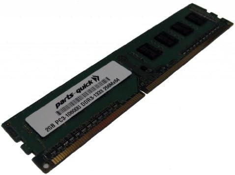 2 GB Bellek Yükseltme ASUS P8 Anakart P8B75-M LX Artı DDR3 PC3 - 10600 1333 MHz DIMM Olmayan ECC Masaüstü RAM (parçaları-hızlı