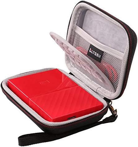 LTGEM EVA sert çanta Darbeye Dayanıklı Taşıma Çantası WD 1TB 2TB 3TB 4TB USB 3.0 My Passport Taşınabilir harici sabit disk