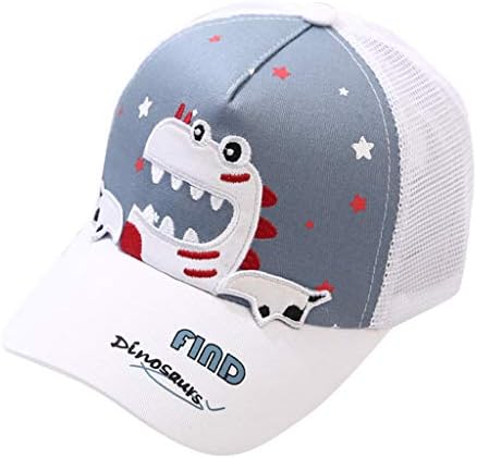 MIASHUI Kız beyzbol şapkası Şapka Işlemeli Doruğa Dinozor Çocuk Moda Kap Bebek Erkek Beyzbol Kapaklar