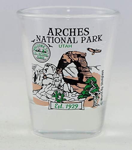 Arches Utah Milli Parkı Serisi Koleksiyon Atış Camı