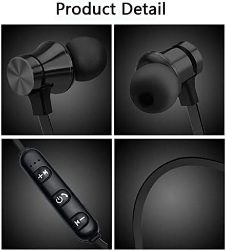 YUUAND spor manyetik kulaklık kablosuz spor kulaklık kulaklık kulak içi kablosuz BluetoothStereo