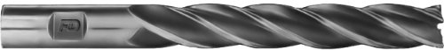 F & D Tool Company 18997-XL94252 Çoklu Flüt Kare Burun Ucu Değirmeni, Tek Uçlu, Ekstra Uzun, Birinci Sınıf Kobalt Çelik, 1